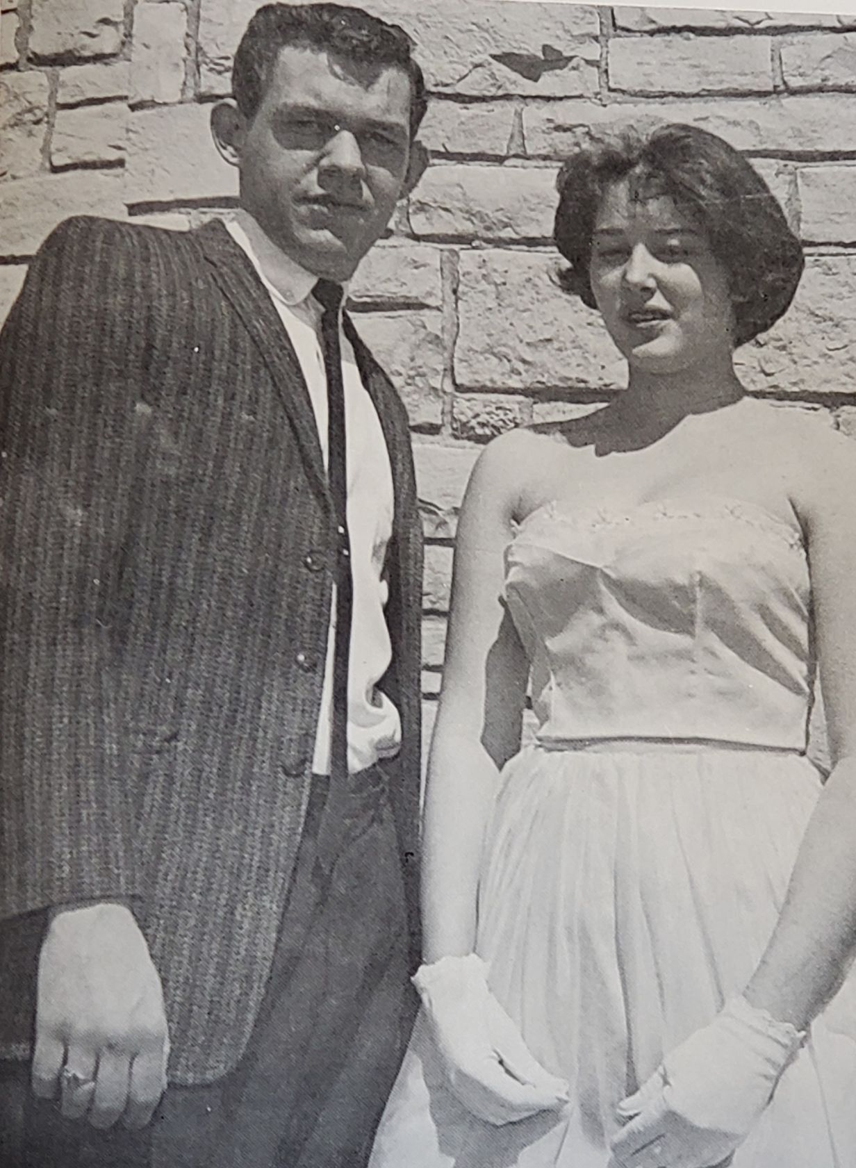Kenneth Baker - Janice Featherstone 1962 prom king and queen